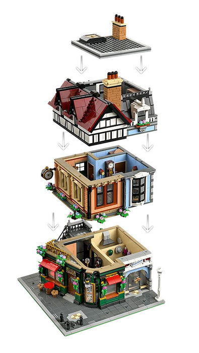 LEGO ICONS 10350 Tudor Corner