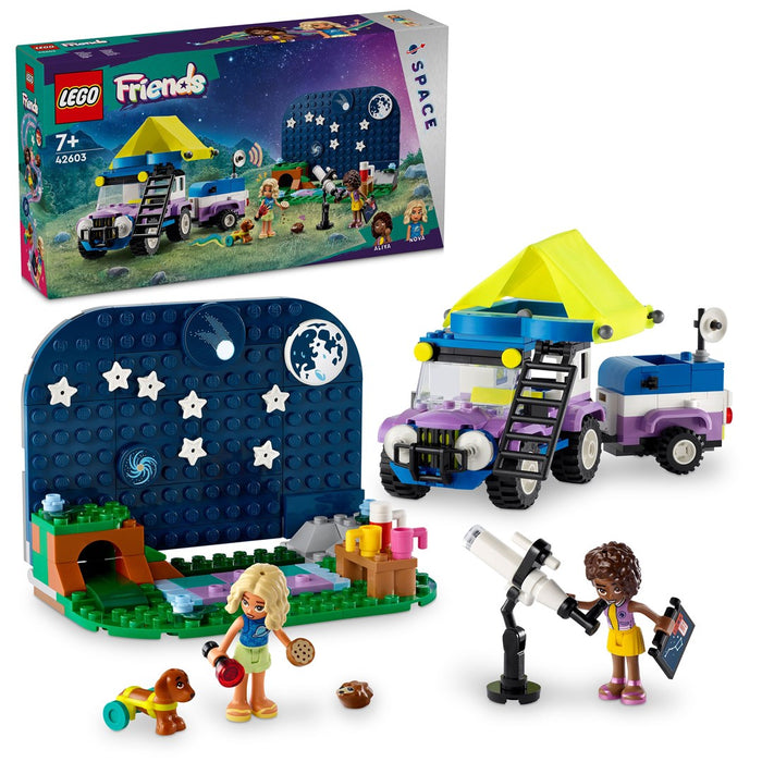 LEGO FRIENDS 42603 КЪМПИНГ АВТОМОБИЛ ЗА ГЛЕДАНЕ НА ЗВЕЗДИТЕ