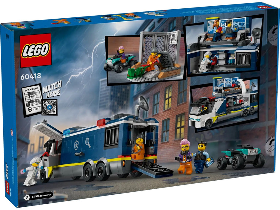LEGO City - Police Mobile Crime Lab Truck - 60418