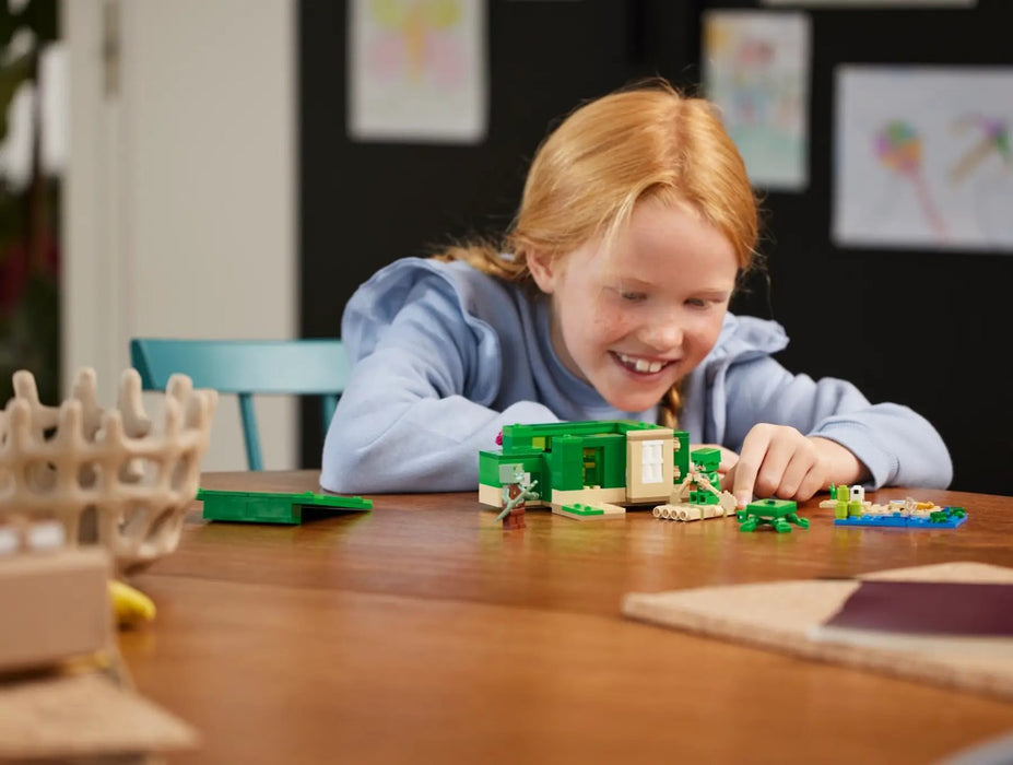 LEGO MINECRAFT 21254 КЪЩАТА НА КОСТЕНУРКАТА НА ПЛАЖА