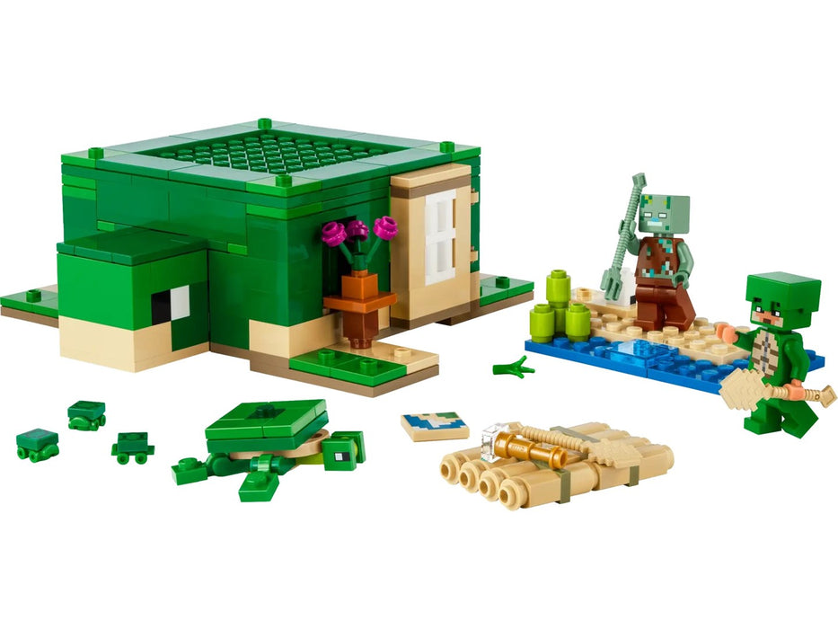 LEGO MINECRAFT 21254 КЪЩАТА НА КОСТЕНУРКАТА НА ПЛАЖА