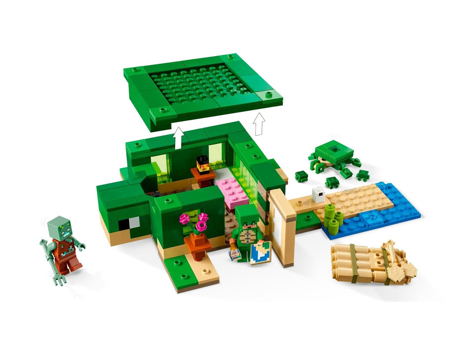 LEGO MINECRAFT 21254 КЪЩАТА НА КОСТЕНУРКАТА НА ПЛАЖА