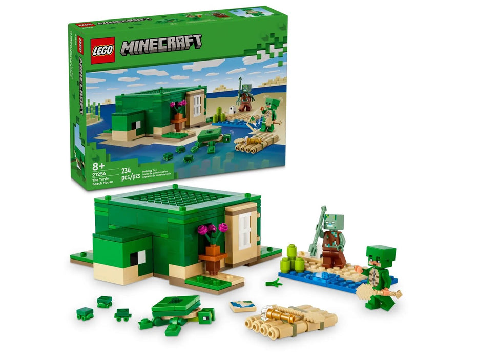 LEGO MINECRAFT 21254 КЪЩАТА НА КОСТЕНУРКАТА НА ПЛАЖА