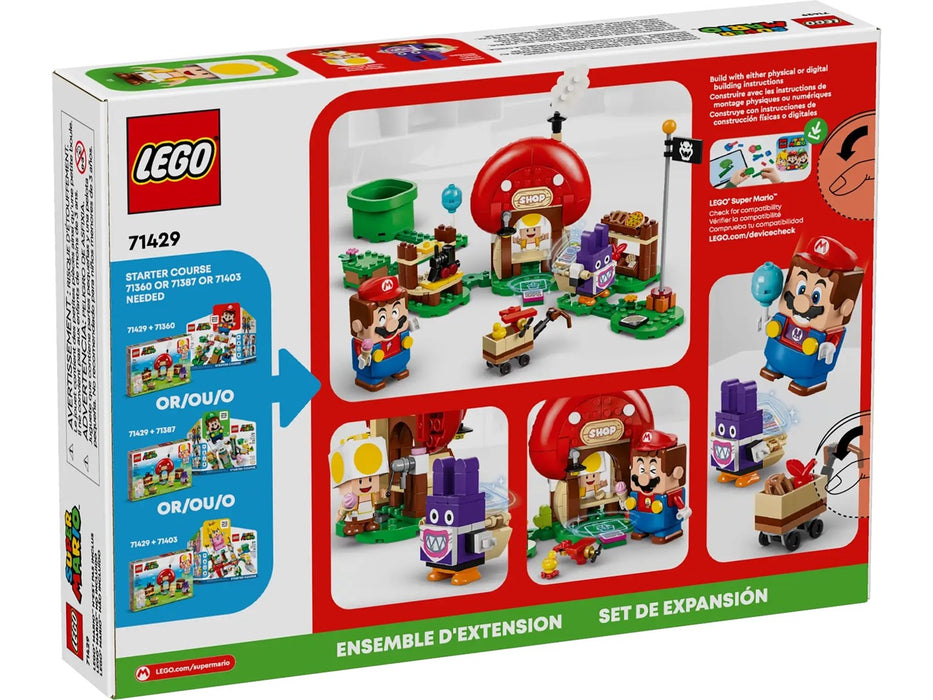 LEGO Super Mario - Nabbit at Toad's Shop Expansion Set - 71429