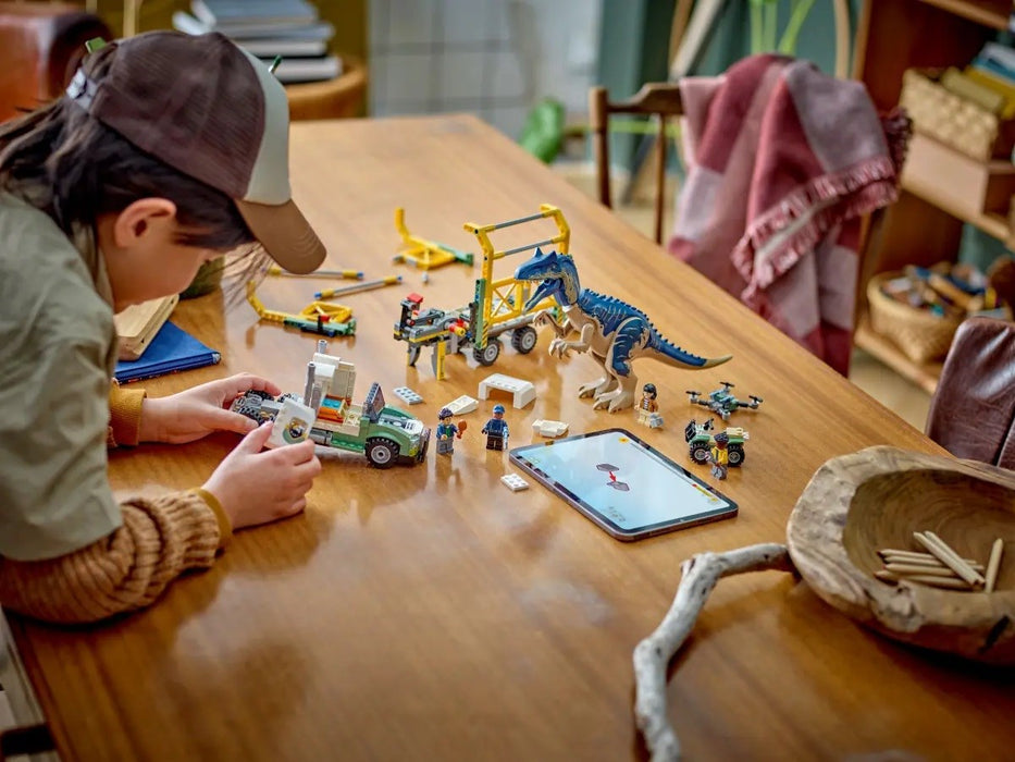 LEGO JURASSIC WORLD 76966 Мисии на динозаври: Транспортен камион на Алозавър