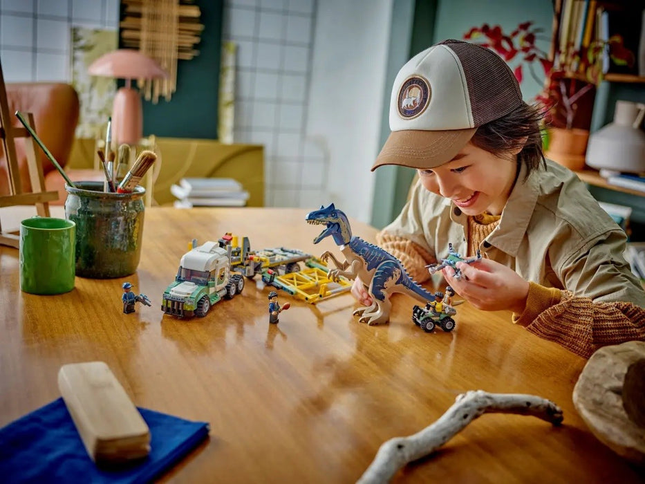 LEGO JURASSIC WORLD 76966 Мисии на динозаври: Транспортен камион на Алозавър