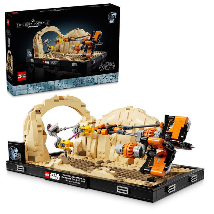 LEGO STAR WARS - Mos Espa Podrace - Diorama, 75380