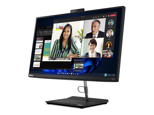 LENOVO ThinkCentre neo 30a 24 G3 AIO T Intel Core i3-1215U 23.8inch FHD AG 8GB 256GB SSD M.2 UMA Slim DVD Writer 9mm 2X2AX + BT W11P