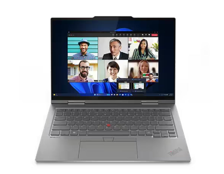 Lenovo ThinkPad X1 2-в-1 G9 Intel Core Ultra 7 155U (до 4.8GHz, 12MB), 32GB LPDDR5x-6400, 1TB SSD, 14" WUXGA (1920x1200) IPS AG, AS, Touch, Integrated Graphics, FHD & IR Cam, Backlit KB, WLAN, BT, 3cell, FPR, Win 11 Pro, 3Y Premier