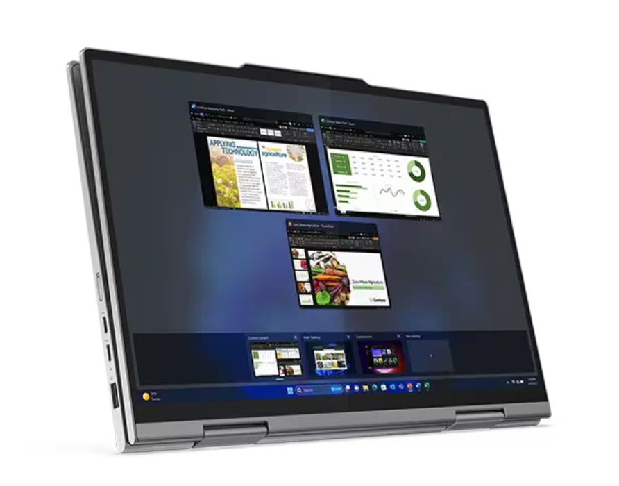 Lenovo ThinkPad X1 2-в-1 G9 Intel Core Ultra 7 155U (до 4.8GHz, 12MB), 32GB LPDDR5x-6400, 1TB SSD, 14" WUXGA (1920x1200) IPS AG, AS, Touch, Integrated Graphics, FHD & IR Cam, Backlit KB, WLAN, BT, 3cell, FPR, Win 11 Pro, 3Y Premier