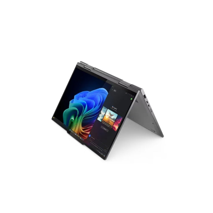 Lenovo ThinkPad X1 2-в-1 G10 Aura, Intel Core Ultra 7 255U(12C, до 5.2GHz,12MB), 32GB LPDDR5x-8400, 1TB SSD, 14" 2.8K (2880x1800) OLED AR/AS Touch, Intel Graphics, UHD 8MP&IR, Pen, Backlit, WLAN, WWAN, Quectel RM520N-GL 5G, FPR, 3cell, Win11Pro,,3Y Pr