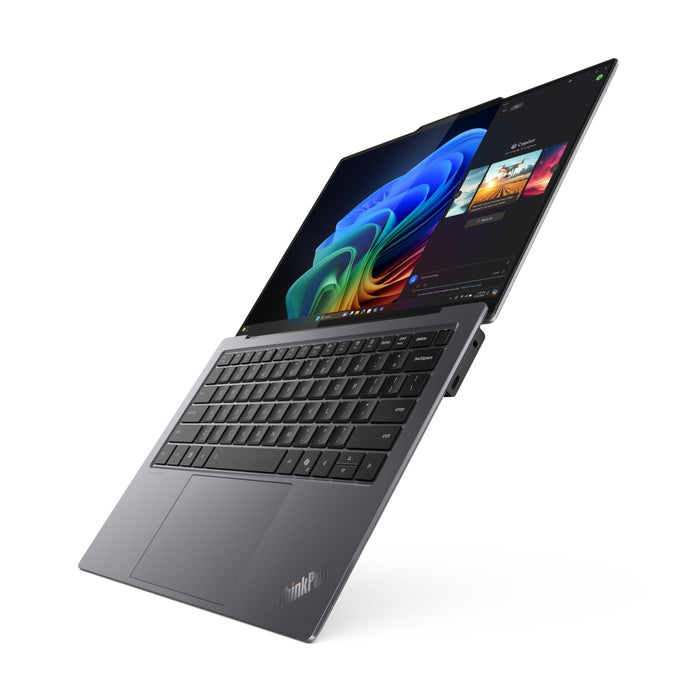 Lenovo ThinkPad X9-14 G1 Aura Intel Core Ultra 7 258V (до 4.8GHz, 12MB), 32GB LPDDR5x-8533, 1TB SSD, 14" WUXGA (1920x1200) OLED AG, интегрирана графика, NPU до 47 TOPS, Copilot, FHD&IR Cam, WLAN, BT, 3 клетка, FPR, Win11Pro, 3Y Premier