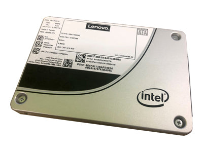 LENOVO ThinkSystem ST50 3,5 инча Intel S4510 480GB Entry SATA 6Gb SSD без гореща смяна