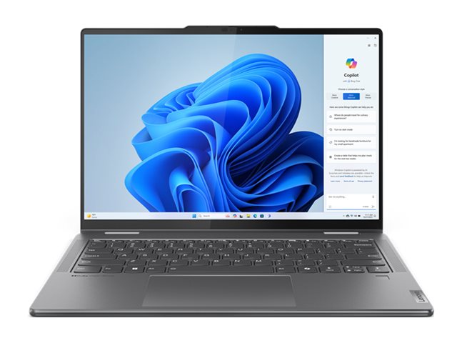 LENOVO Yoga 7 2in1 Intel Core Ultra 7 155H 14 инча 2.8K OLED 400N 120Hz Touch 32GB DDR5x 1TB PCIe W11H 2y Tidal Teal