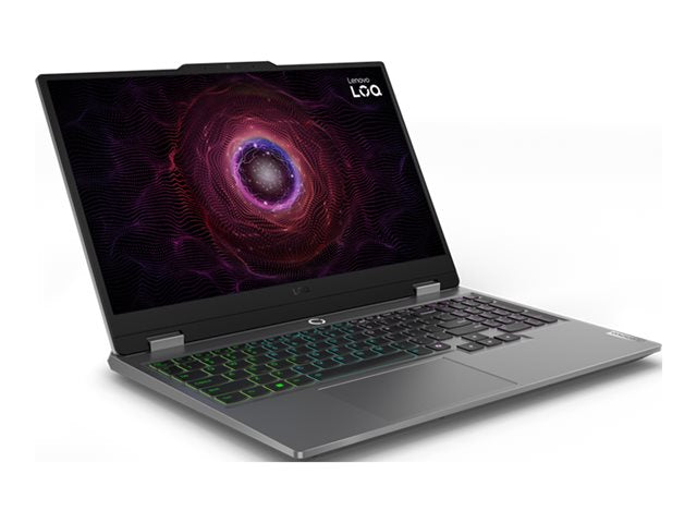 LENOVO LOQ Gaming AMD Ryzen 7 8845HS 15,6 инча FHD 144Hz sRGB 16GB DDR5 512GB PCIe RTX 4050 6GB DOS Luna Grey 2y