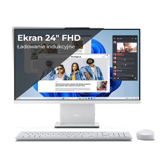 Lenovo IdeaCentre AIO 24IRH9 Intel® Core™ i3 i3-1315U 60,5 cm (23,8") 1920 x 1080 пиксела All-in-One PC 8 GB DDR5-SDRAM 512 GB SSD Windows 11 Home Wi-Fi 6 (802.11ax) Cloud Grey