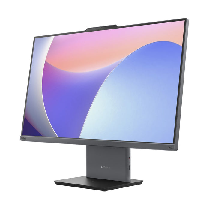 Lenovo ThinkCentre neo 50a 27 Gen 5 Intel® Core™ i3 i3-1315U 68,6 см (27") 1920 x 1080 пиксела All-in-One PC 16 GB DDR5-SDRAM 512 GB SSD Wi-Fi 6 (802.11ax) Windows 11 Pro Сив