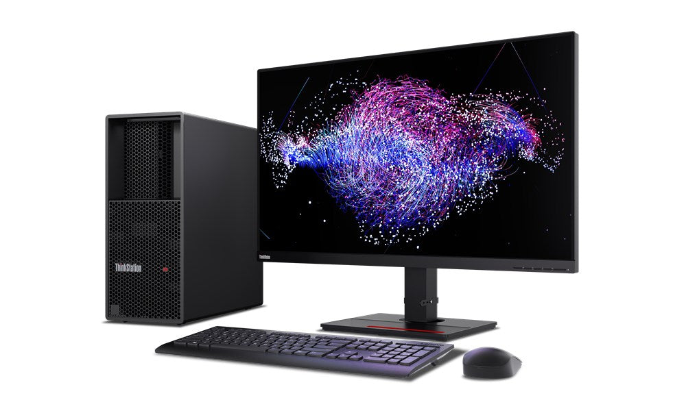 Lenovo ThinkStation P3 Intel® Core™ i7 i7-13700K 32 GB DDR5-SDRAM 1 TB SSD NVIDIA RTX A4500 20GB Windows 11 Pro Черен