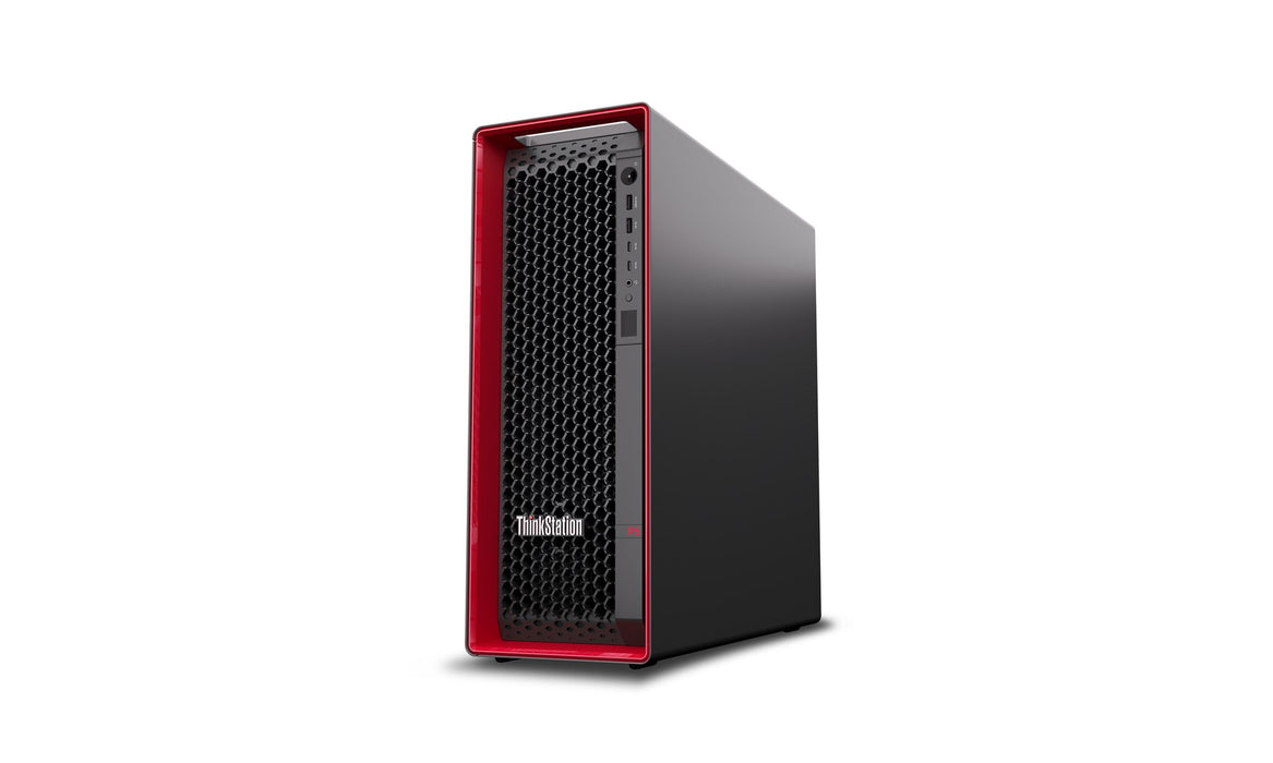 Lenovo ThinkStation P5 Intel Xeon W w5-2445 32 GB DDR5-SDRAM 512 GB SSD Windows 11 Pro за работни станции Tower Workstation черен, червен