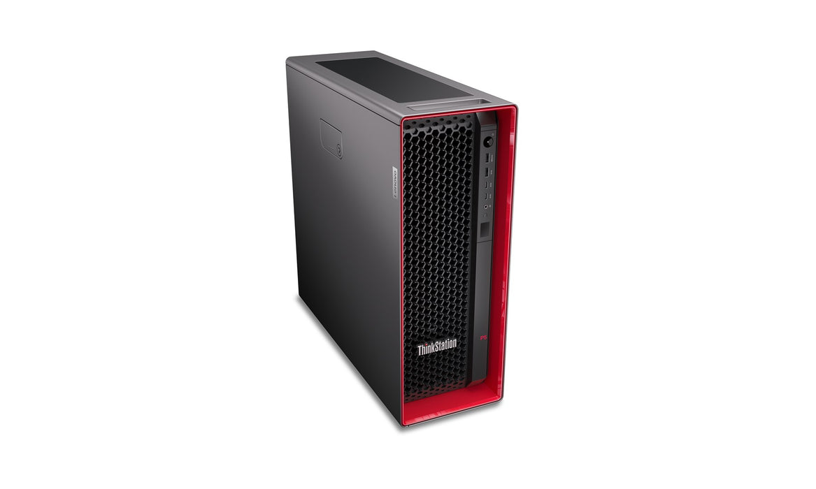 Lenovo ThinkStation P5 Intel Xeon W w5-2445 32 GB DDR5-SDRAM 512 GB SSD Windows 11 Pro за работни станции Tower Workstation черен, червен