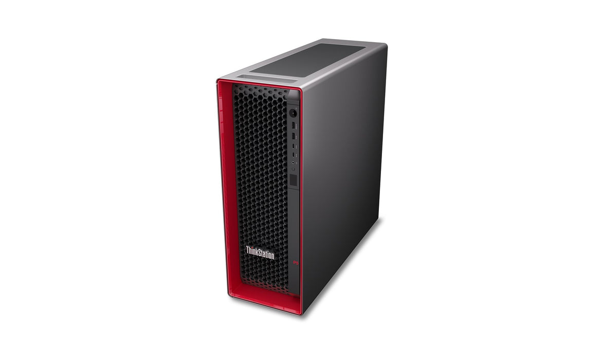 Lenovo ThinkStation P5 Intel Xeon W w5-2445 32 GB DDR5-SDRAM 512 GB SSD Windows 11 Pro за работни станции Tower Workstation черен, червен