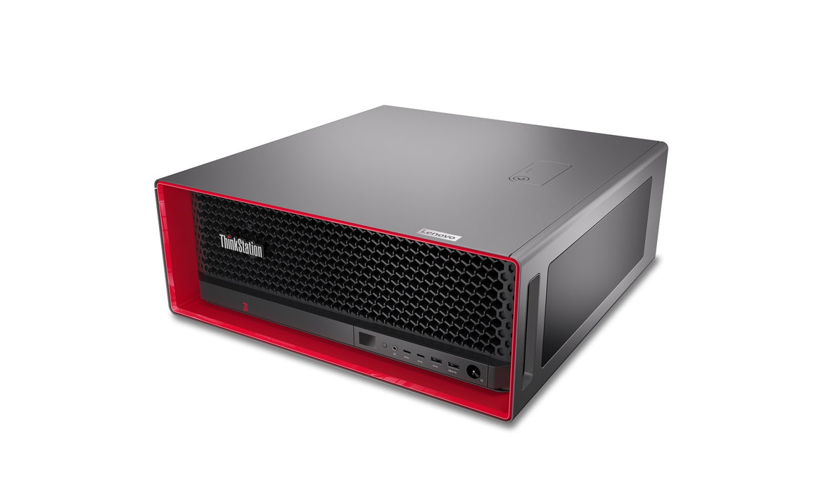 Lenovo ThinkStation P5 Intel Xeon W w5-2445 32 GB DDR5-SDRAM 512 GB SSD Windows 11 Pro за работни станции Tower Workstation черен, червен