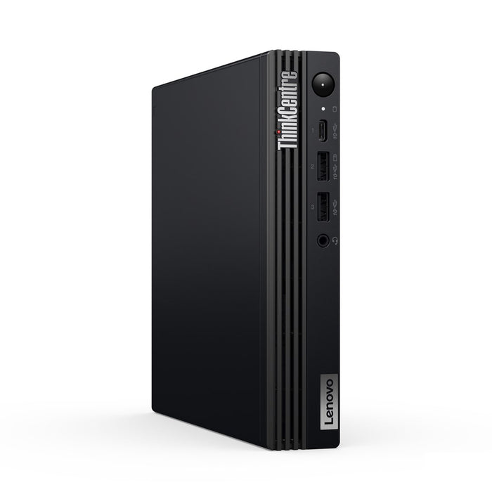 Lenovo ThinkCentre M75q Gen 5 AMD Ryzen™ 3 8300GE 8 GB DDR5-SDRAM 256 GB SSD Windows 11 Pro Mini PC Черен