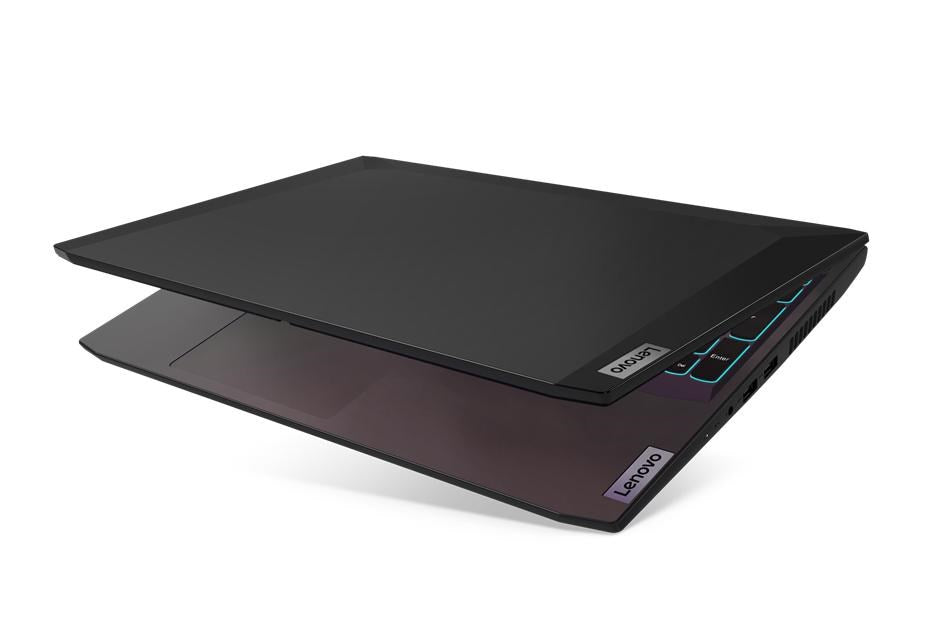 Lenovo IdeaPad Gaming 3 AMD Ryzen™ 5 5500H Лаптоп 39,6 см (15,6") Full HD 8 GB DDR4-SDRAM 512 GB SSD NVIDIA GeForce RTX 2050 Wi-Fi 5 (802.11ac) Черен