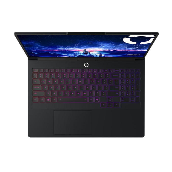 Lenovo Legion Pro 7 16IAX10H Intel Core Ultra 9 275HX Лаптоп 40,6 cm (16") WQXGA 64 GB DDR5-SDRAM 1 TB SSD NVIDIA GeForce RTX 5080 Wi-Fi 7 (802.11be) Windows 11 Home Черен