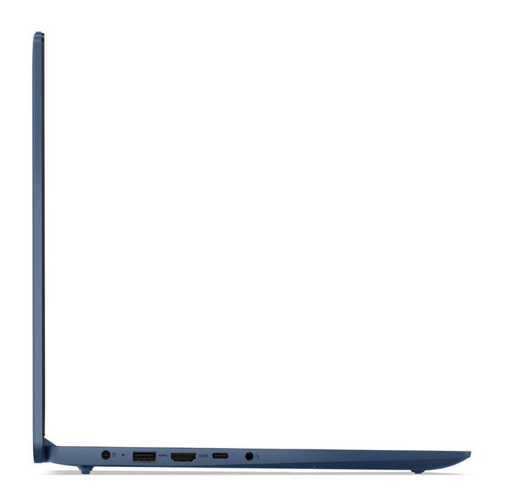 Lenovo IdeaPad Slim 3 7320U Ноутбук 39,6 cm (15,6") Full HD AMD Ryzen™ 3 8 GB DDR5-SDRAM 512 GB SSD Wi-Fi 5 (802.11ac) Windows 11 Home Blue