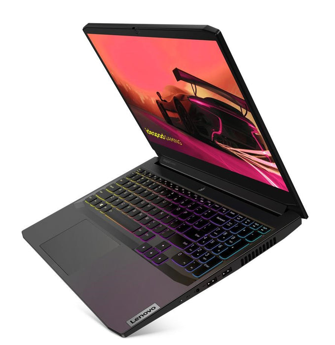 Lenovo IdeaPad Gaming 3 Лаптоп 39,6 см (15,6") Full HD AMD Ryzen™ 5 5500H 16 GB DDR4-SDRAM 512 GB SSD NVIDIA GeForce RTX 2050 Wi-Fi 5 (802.11ac) Черен