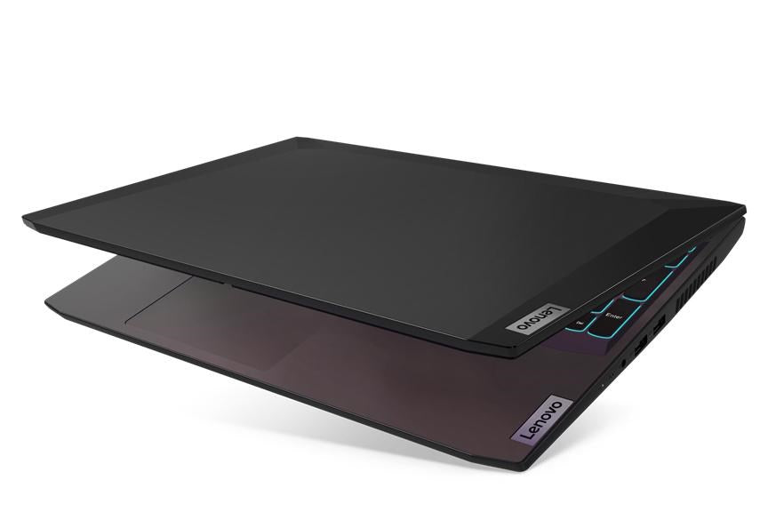 Lenovo IdeaPad Gaming 3 15ACH6 AMD Ryzen™ 5 5500H Лаптоп 39,6 см (15,6") Full HD 16 GB DDR4-SDRAM 512 GB SSD NVIDIA GeForce RTX 2050 Wi-Fi 5 (802.11ac) Windows 11 Начало Английски Черен