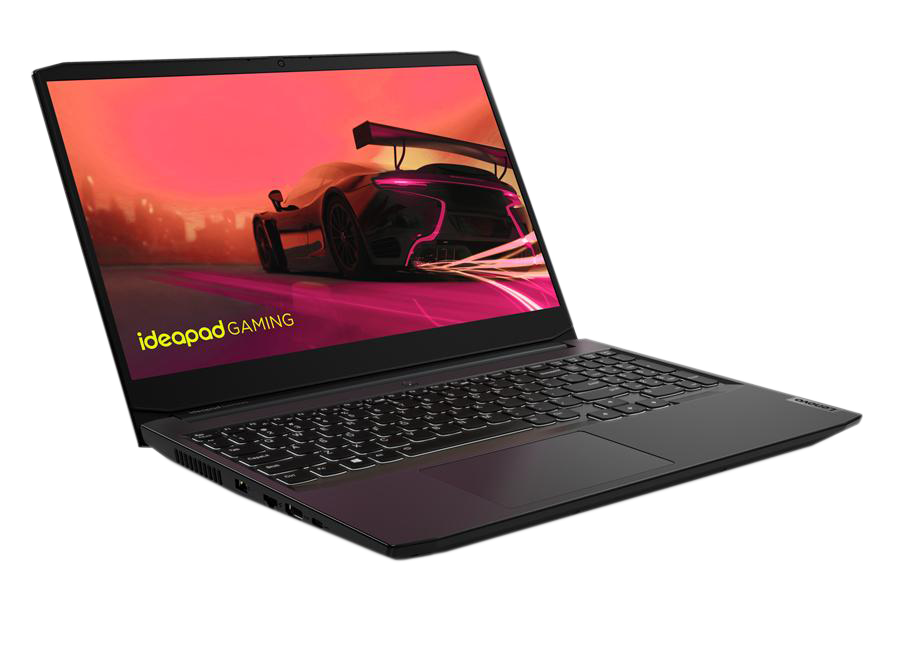 Lenovo IdeaPad Gaming 3 15ACH6 AMD Ryzen™ 5 5500H Лаптоп 39,6 см (15,6") Full HD 16 GB DDR4-SDRAM 512 GB SSD NVIDIA GeForce RTX 2050 Wi-Fi 5 (802.11ac) Windows 11 Начало Английски Черен