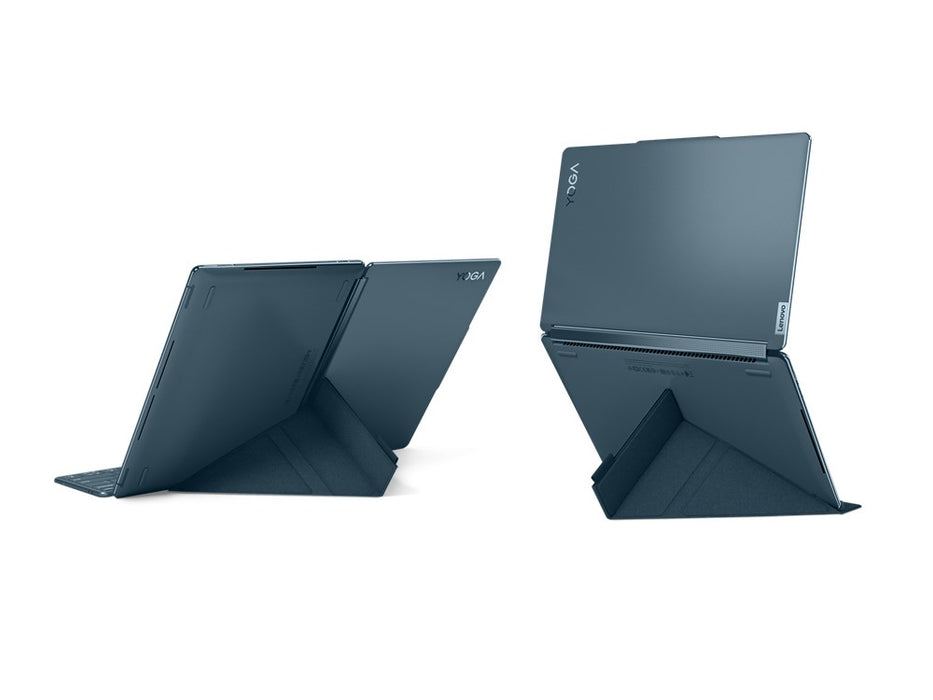 Lenovo Yoga Book 9 13IMU9 Intel Core Ultra 7 155U Hybrid (2-in-1) 33,8 см (13,3") Сензорен екран 2.8K 32 GB LPDDR5x-SDRAM 512 GB SSD Wi-Fi 6E (802.11ax) Windows 11 Home Teal