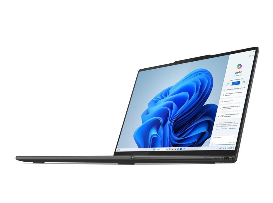 Lenovo Yoga 7 2-в-1 AMD Ryzen™ 7 8840HS Hybrid (2-в-1) 35,6 cm (14") Сензорен екран WUXGA 16 GB LPDDR5x-SDRAM 512 GB SSD Wi-Fi 6E (802.11ax) Windows 11 Home Grey