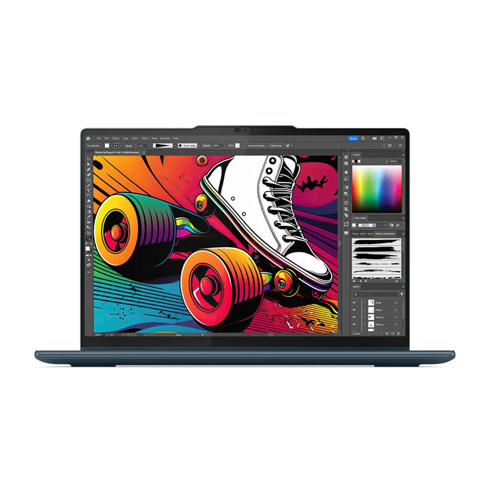 Lenovo Yoga 7 2-в-1 14IML9 Intel Core Ultra 5 125H Hybrid (2-в-1) 35,6 cm (14") Сензорен екран 2,8K 16 GB LPDDR5x-SDRAM 1 TB SSD Wi-Fi 6E (802.11ax) Windows 11 Начало Тийл