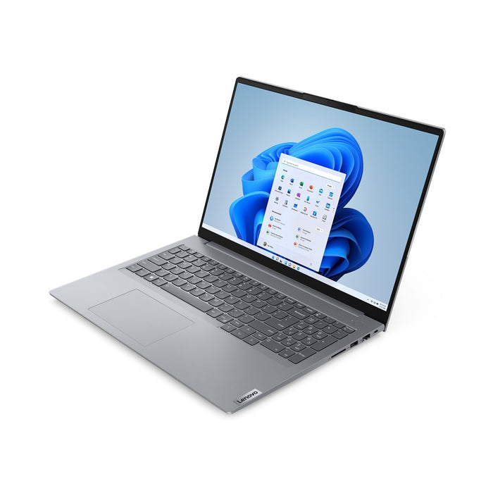 Lenovo ThinkBook 16 G6 IRL Intel® Core™ i3 i3-1315U лаптоп 40,6 см (16") WUXGA 8 GB DDR5-SDRAM 512 GB SSD Wi-Fi 6 (802.11ax) Windows 11 Pro английски сив
