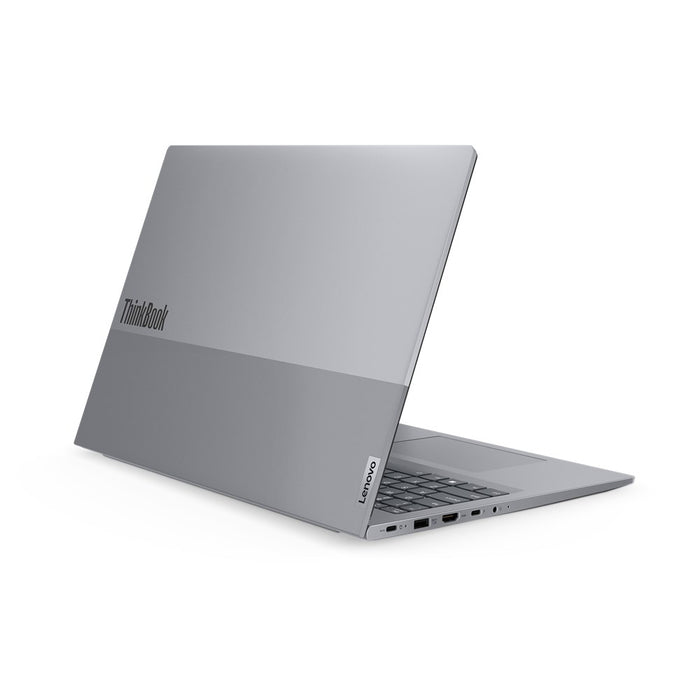 Lenovo ThinkBook 16 G6 IRL Intel® Core™ i3 i3-1315U лаптоп 40,6 см (16") WUXGA 8 GB DDR5-SDRAM 512 GB SSD Wi-Fi 6 (802.11ax) Windows 11 Pro английски сив