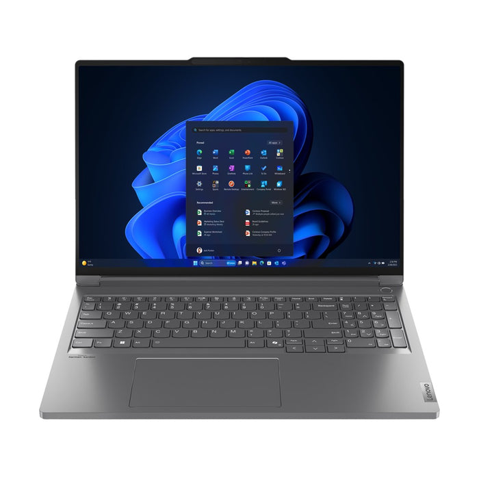 Lenovo ThinkBook 16p G5 IRX Intel Core 5 i5-14500HX Laptop 40.6 cm (16") WQXGA 16 GB DDR5-SDRAM 512 GB SSD NVIDIA GeForce RTX 4050 Wi-Fi 6E (802.11ax) Windows 11 Pro Grey