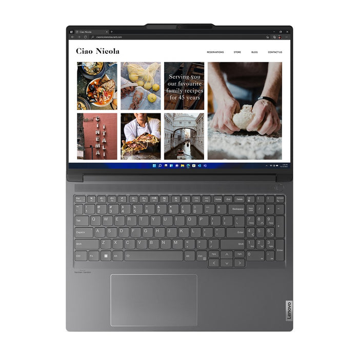 Lenovo ThinkBook 16p G4 IRH Intel® Core™ i7 i7-13700H Laptop 40.6 cm (16") WQXGA 16 GB DDR5-SDRAM 1 TB SSD NVIDIA GeForce RTX 4060 Wi-Fi 6E (802.11ax) Windows 11 Pro Grey