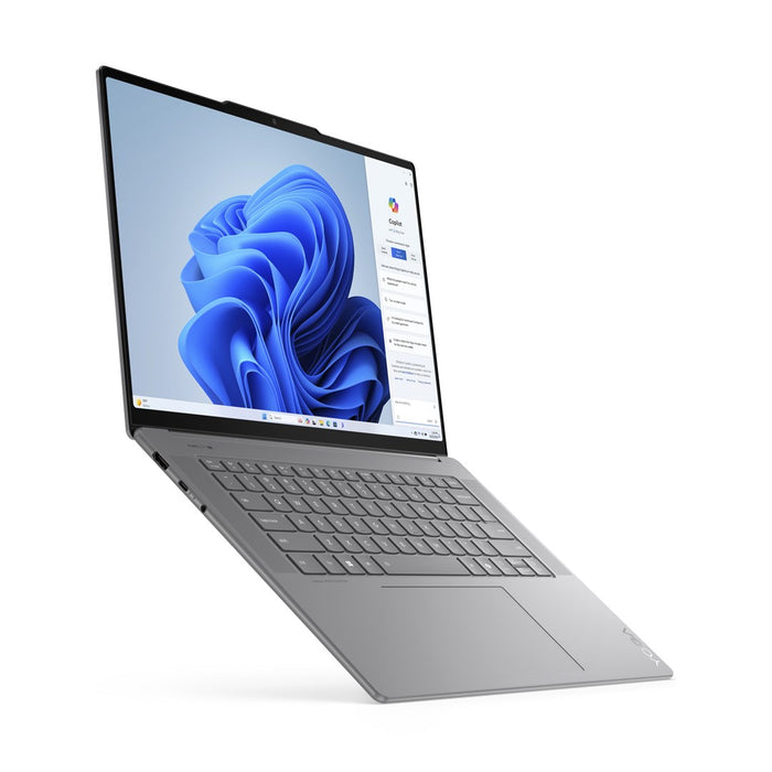 Lenovo Yoga Slim 7i Gen 9 Aura Edition Intel Core Ultra 7 256V Лаптоп 38,9 см (15,3") Сензорен екран 2,8K 16 GB LPDDR5x-SDRAM 512 GB SSD Wi-Fi 7 (802.11be) Windows 11 Home Grey