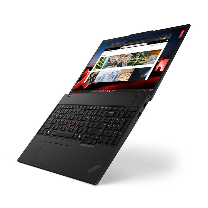 Lenovo ThinkPad T16 Gen 3 Intel Core Ultra 7 155U Лаптоп 40,6 cm (16") WUXGA 16 GB DDR5-SDRAM 512 GB SSD Wi-Fi 6E (802.11ax) Windows 11 Pro Черен