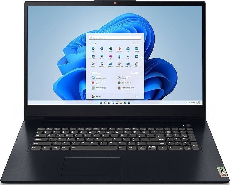 Lenovo IdeaPad 3 17IAU7 Intel® Core™ i3 i3-1215U Лаптоп 43,9 cm (17,3") Full HD 8 GB DDR4-SDRAM 512 GB SSD Wi-Fi 6 (802.11ax) Windows 11 Home