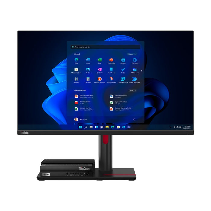 Lenovo ThinkCentre TIO Flex 27i компютърен монитор 68,6 см (27") 1920 x 1080 пиксела Full HD LED Черен