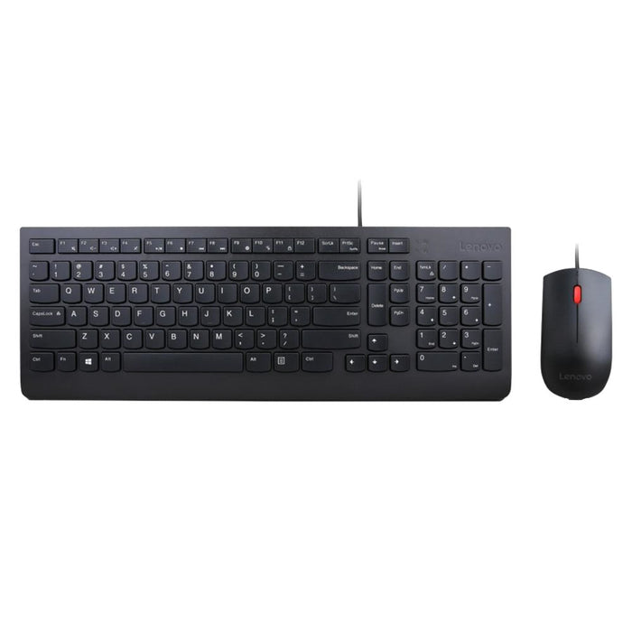 LENOVO Essential Wired Keyboard and Mouse Combo - американски английски