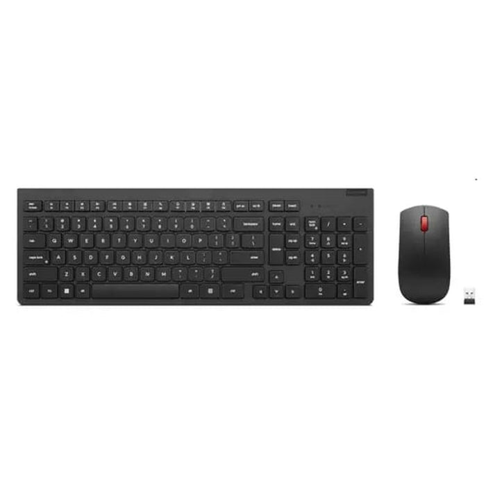 Клавиатура с мишка Lenovo G2 Черен Испанска Qwerty