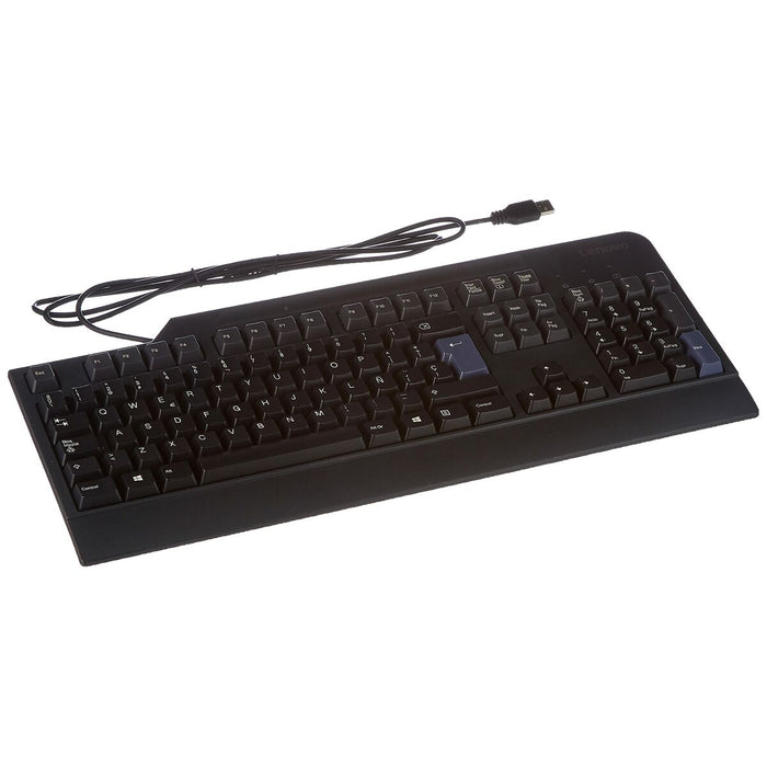 Клавиатура Lenovo 4X30M86911 Черен Испанска Qwerty