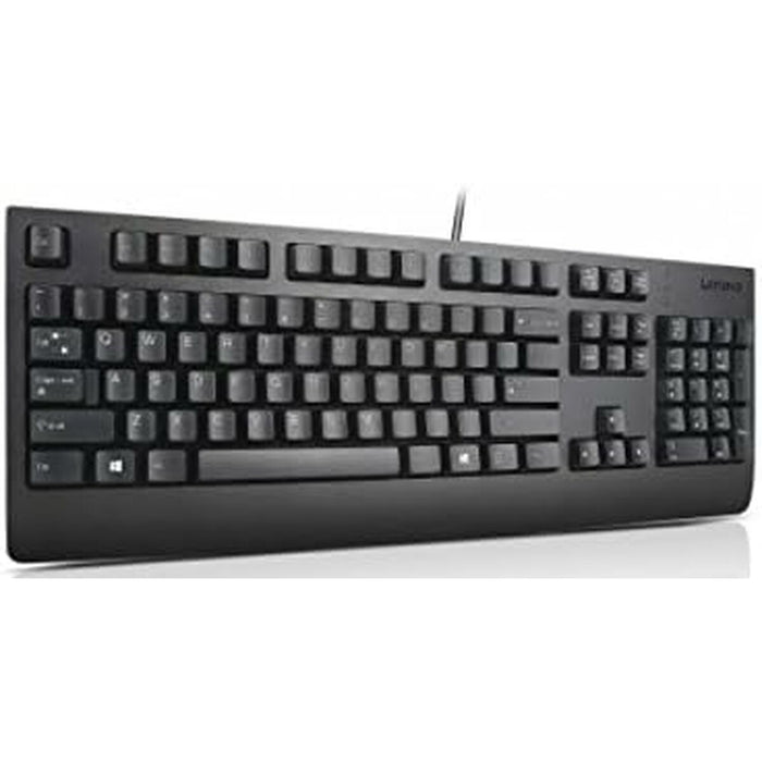 Клавиатура Lenovo 4X30M86918 Испанска Qwerty Черен