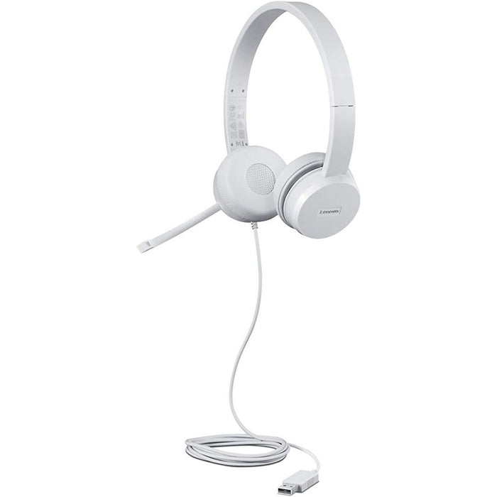 Слушалки с микрофон Lenovo GXD1J77354 Сив