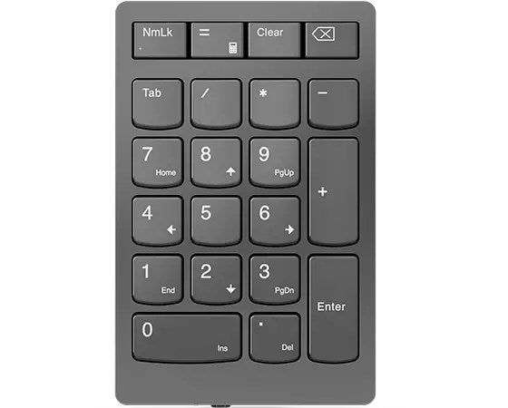 Цифрова клавиатура Lenovo 4Y41C33791 Черен Сив